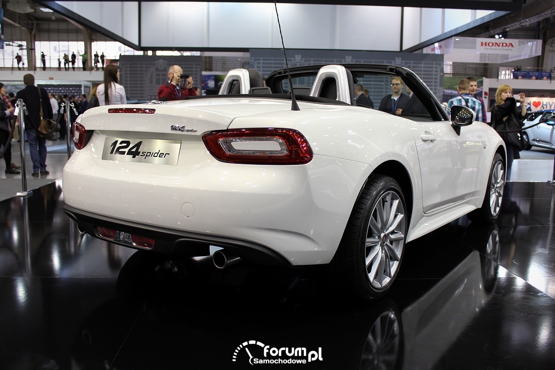 Fiat 124 spider, tył