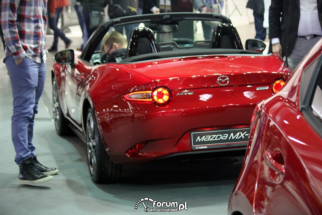 Mazda MX-5, tył