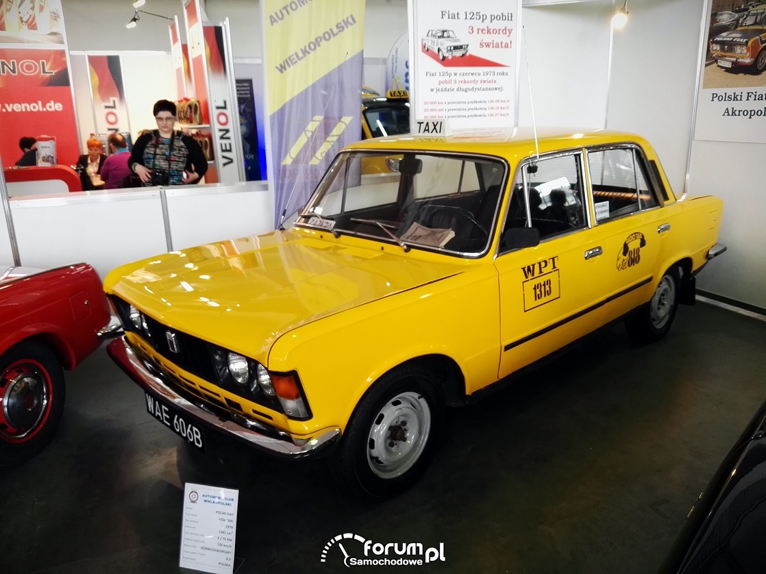 Taksówka WPT 1313, Fiat 125p ze Zmienników