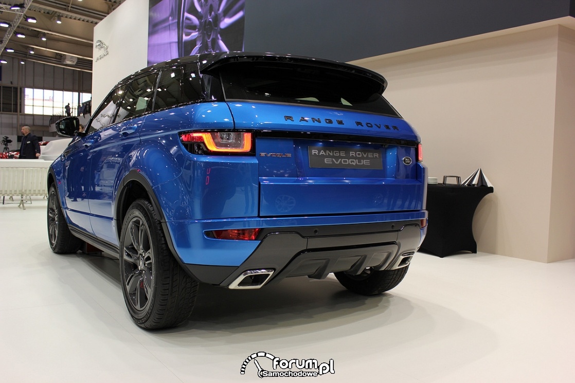 Range Rover Evoque, tył