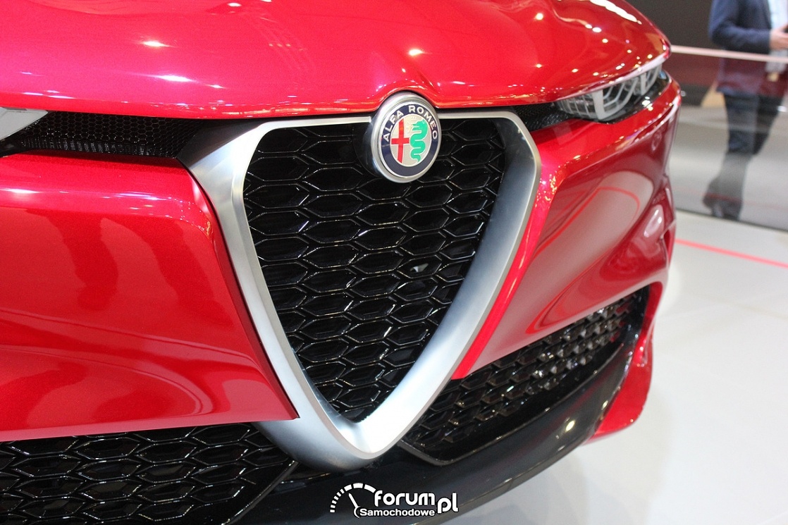 Alfa Romeo Tonale, przedni grill