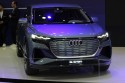 Audi Q4 e-tron, widok przodu, światła LED