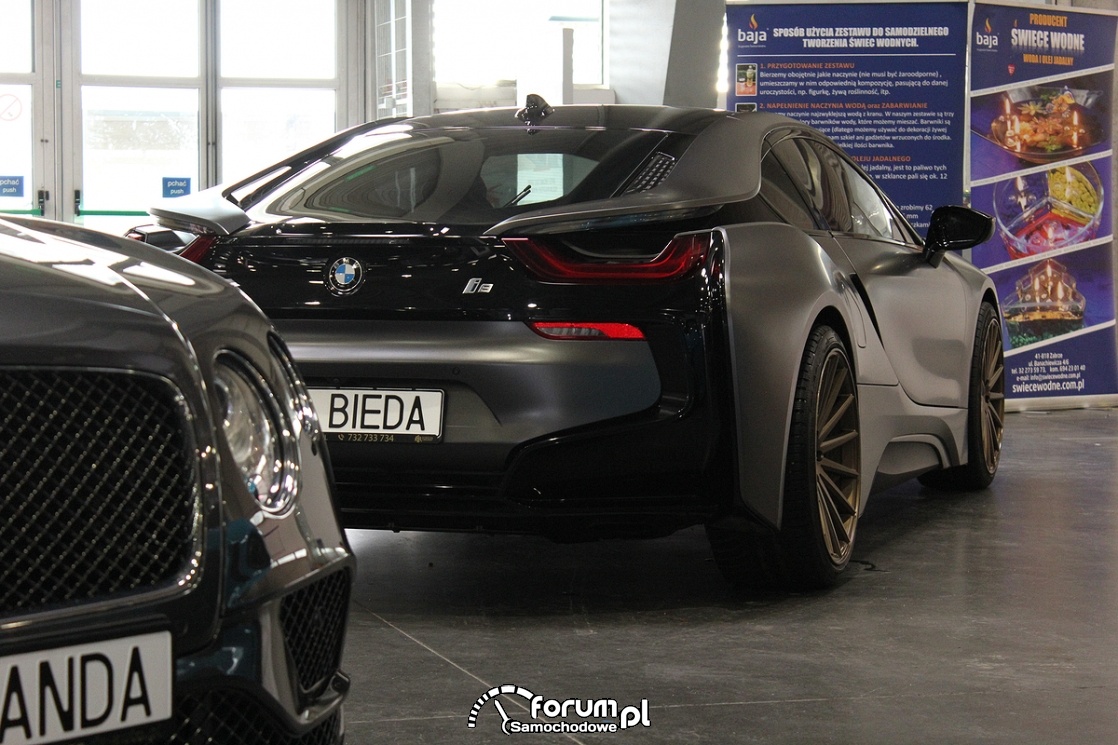 BMW i8, grafitowy mat