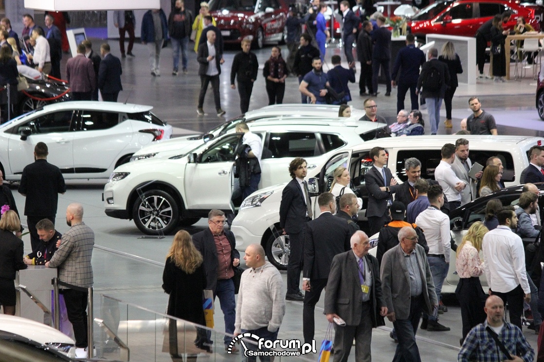 Nissan na targach, publiczność