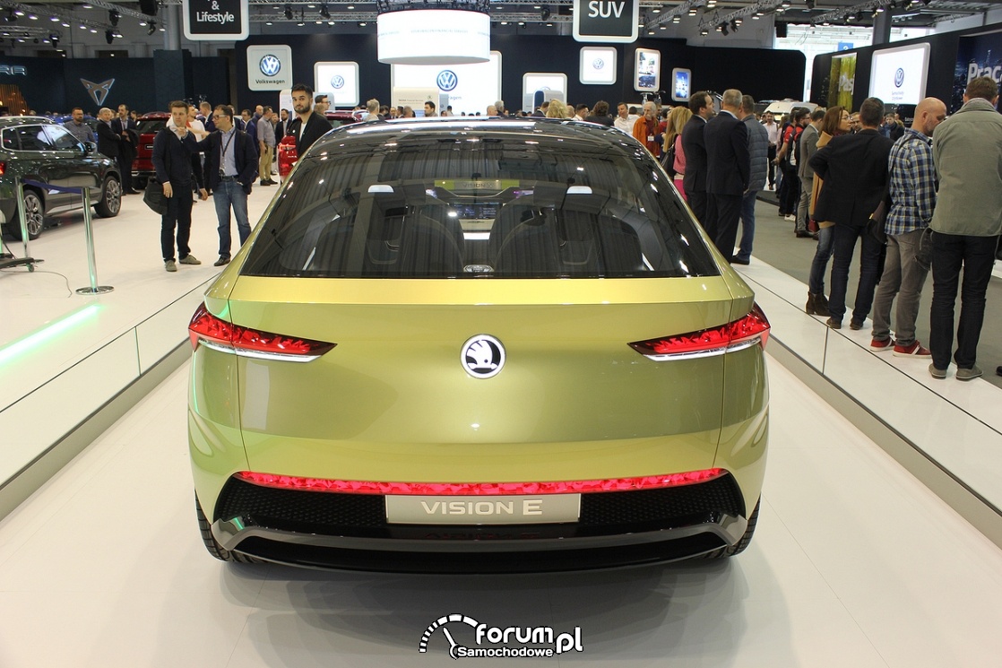 Skoda Vision E, tył