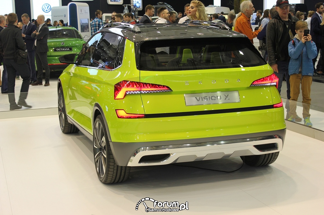 Skoda Vision X, tył