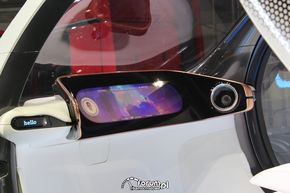 Smart Vision EQ Fortwo, wnętrze