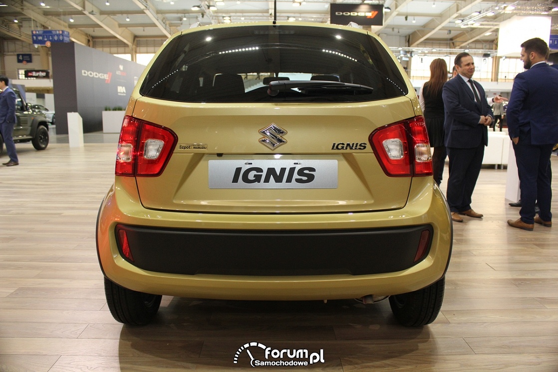 Suzuki Ignis, tył