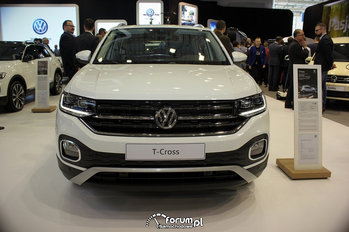 Volkswagen T-Cross, przód