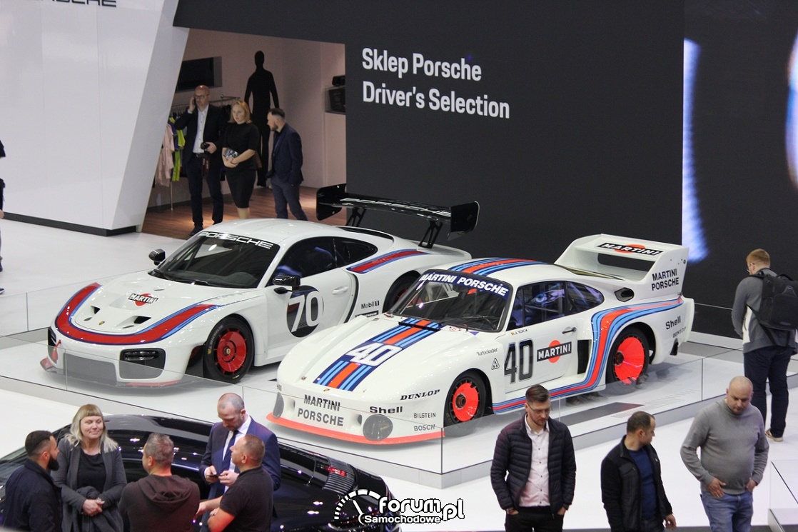 Wyścigowe samochody Porsche
