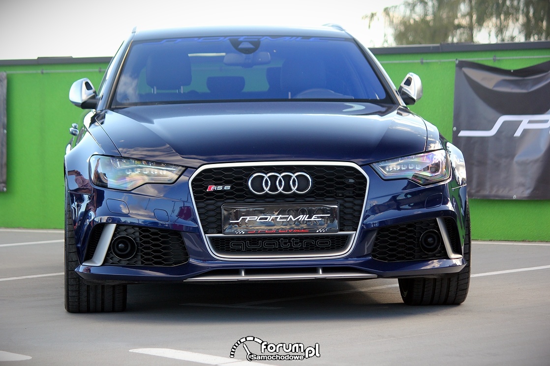 Audi RS6, przód