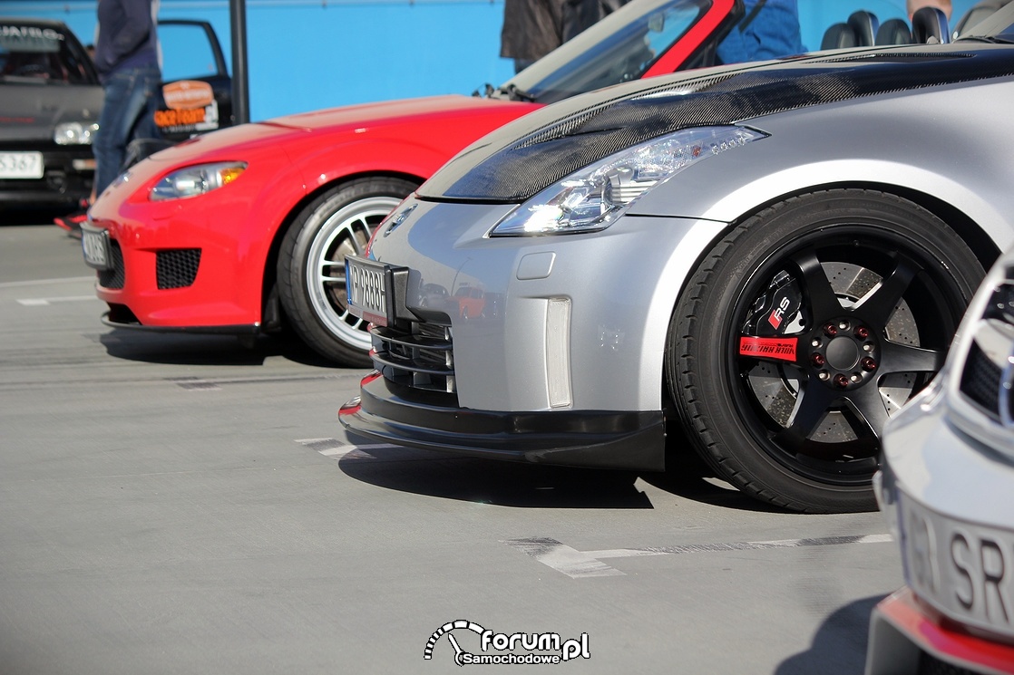 Nissan 350Z, alufelgi czarne