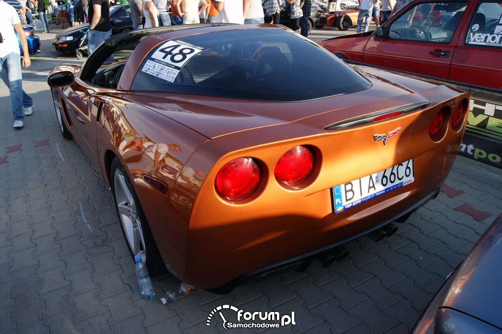 Chevrolet Corvette C6, tył