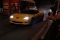 Chevrolet Corvette Z06, rozgrzewanie opon przed startem