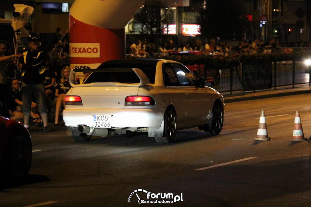 Subaru Impreza, tył zdjęcie Night Power GP 2013 Olsztyn