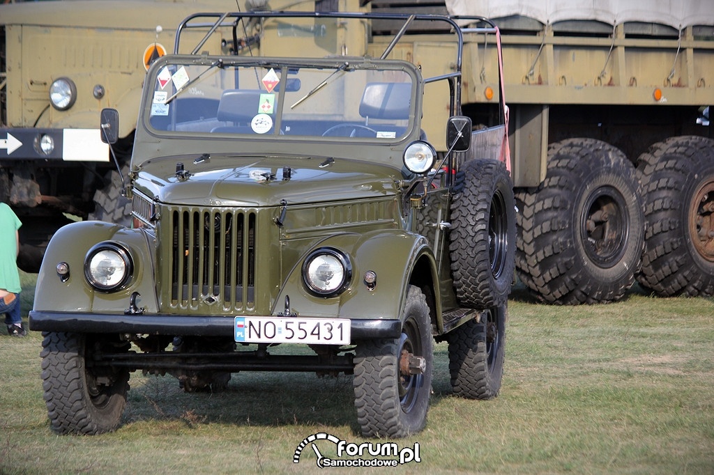 Gaz 69, przód