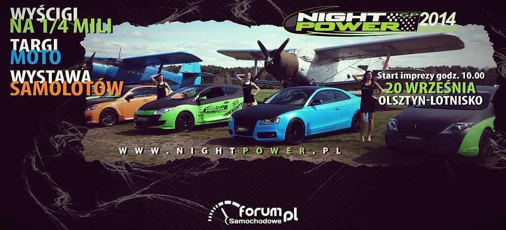 Runda bonusowa na 1/4 mili Night Power 2014 GP