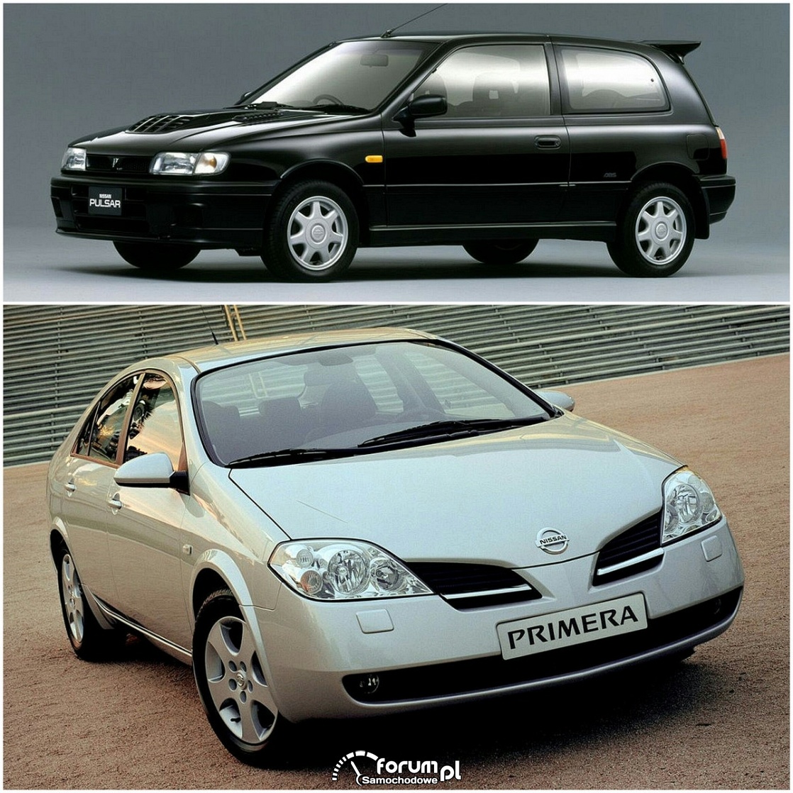 Nissan Primera, Pulsar, silniki z serii SR20