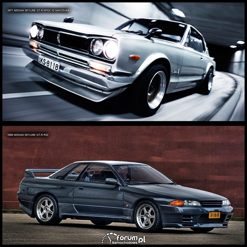 Nissan Skyline KPGC10 & R32