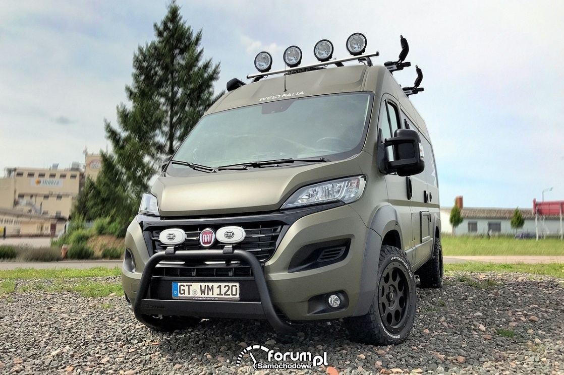 Fiat Ducato Westfalia Off Road 4x4, przód