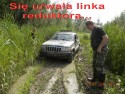 Jeep - urwana linka reduktora i co dalej?