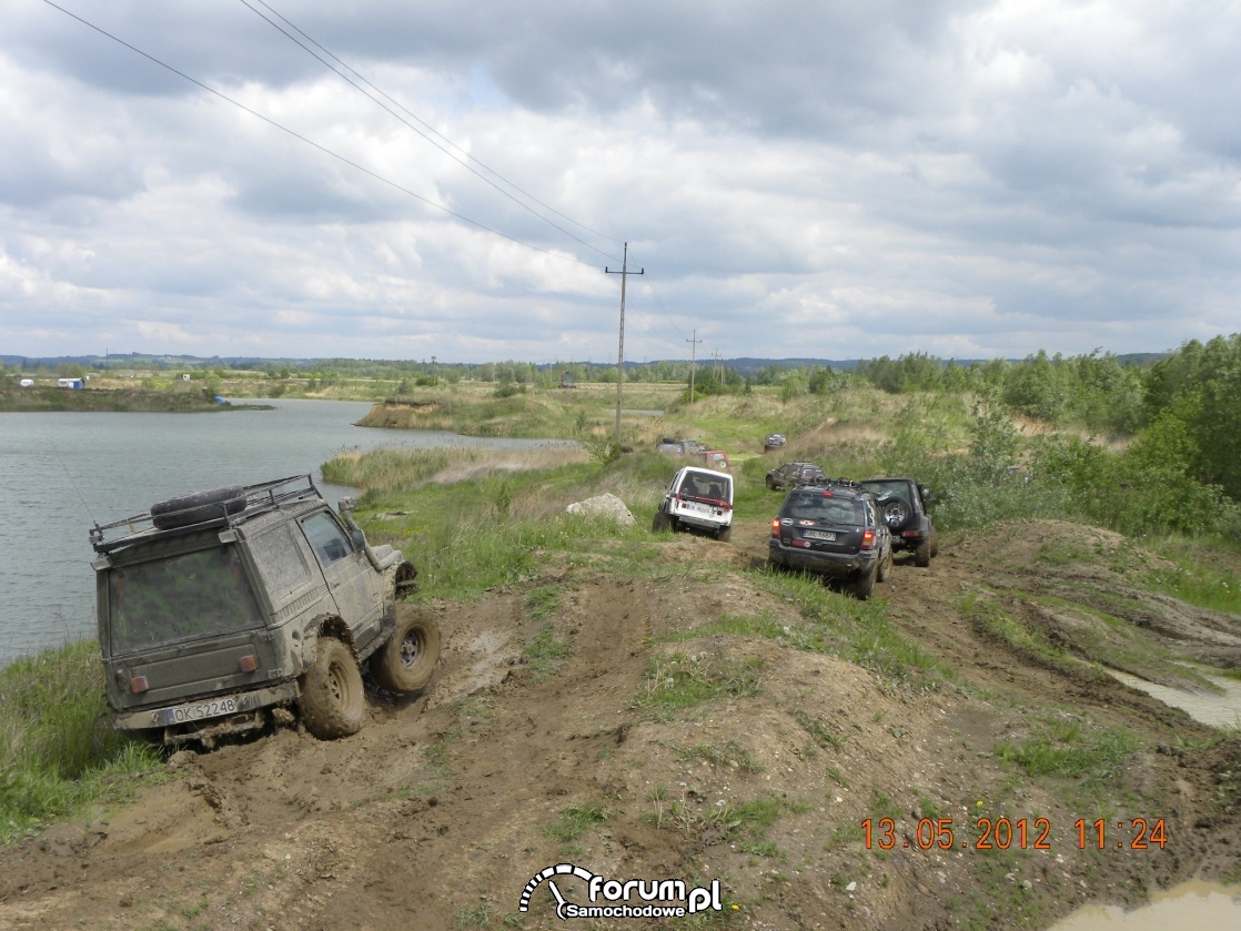 Offroad nad wodą