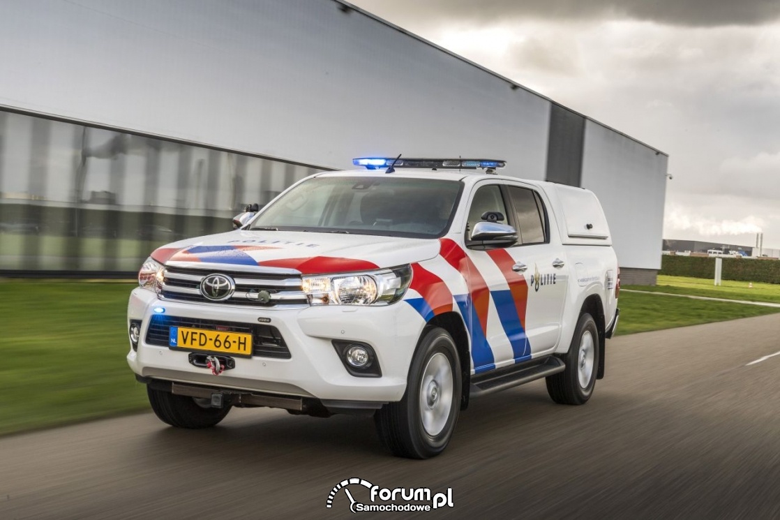 Off-roadowe Toyoty dla niderlandzkiej policji