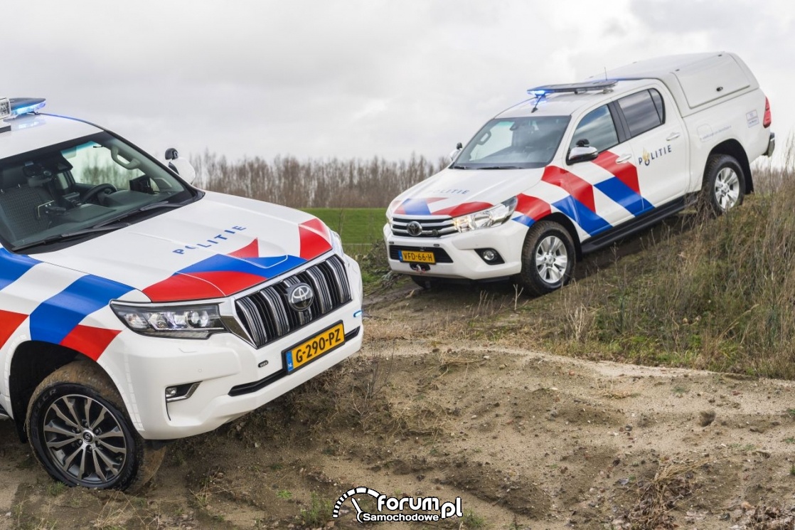 Off-roadowe Toyoty dla niderlandzkiej policji