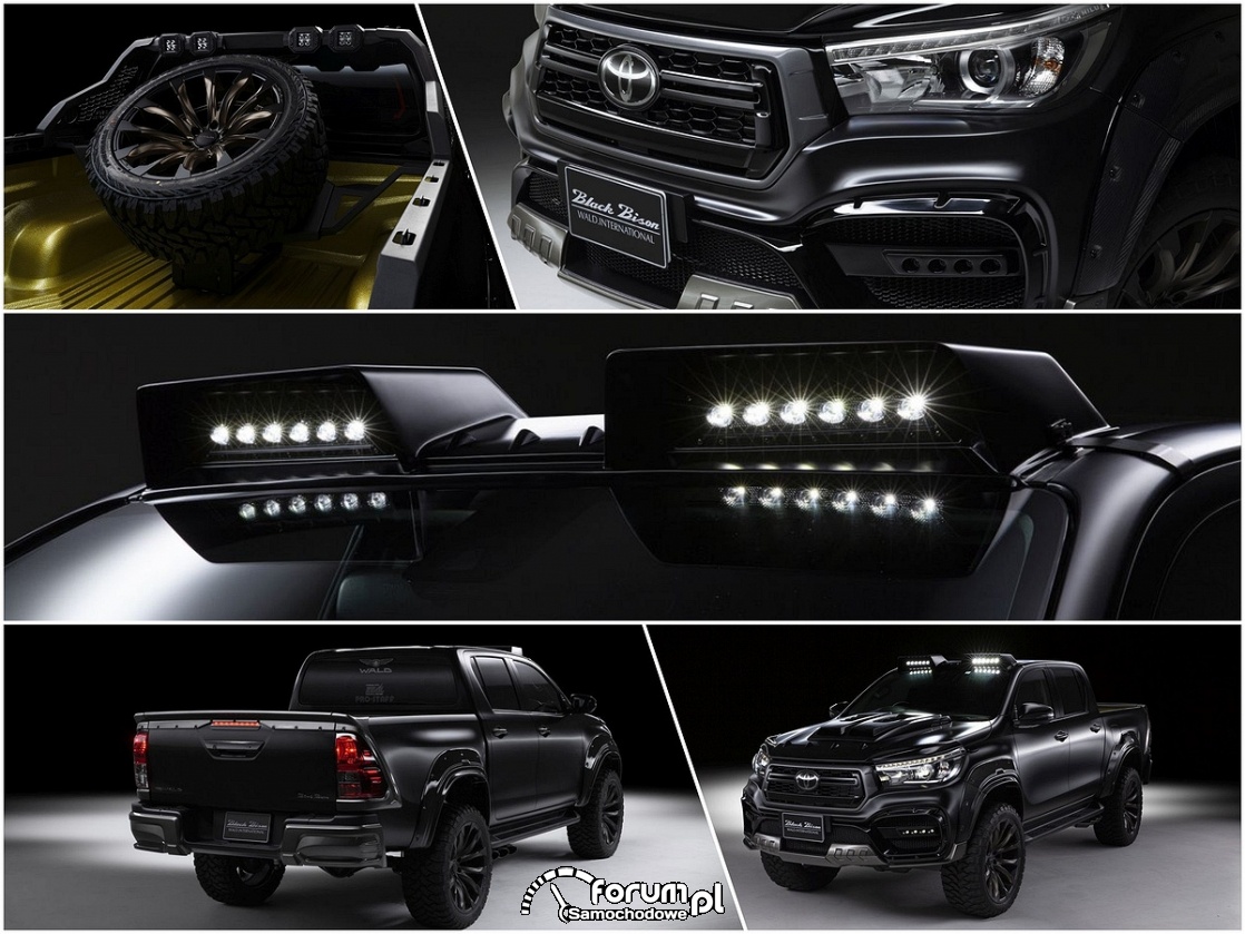 Toyota Hilux w nowej wersji Black Bison