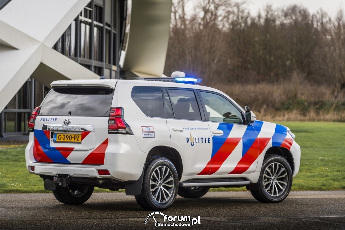 Off-roadowe Toyoty dla niderlandzkiej policji