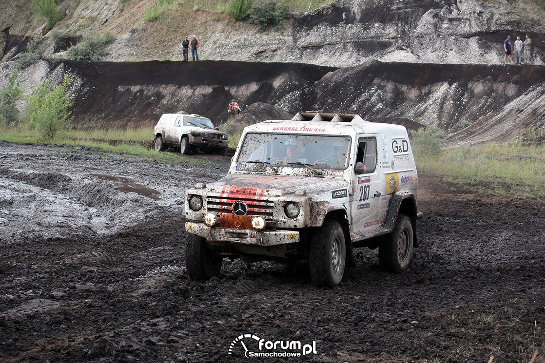 Wyścigi samochodów terenowych, Mercedes