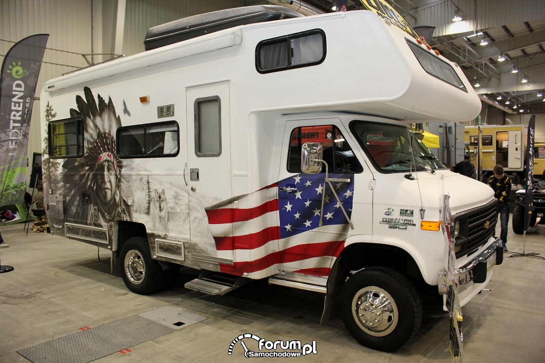 Chevrolet G30 4x4, chevy Van, samochód kempingowy