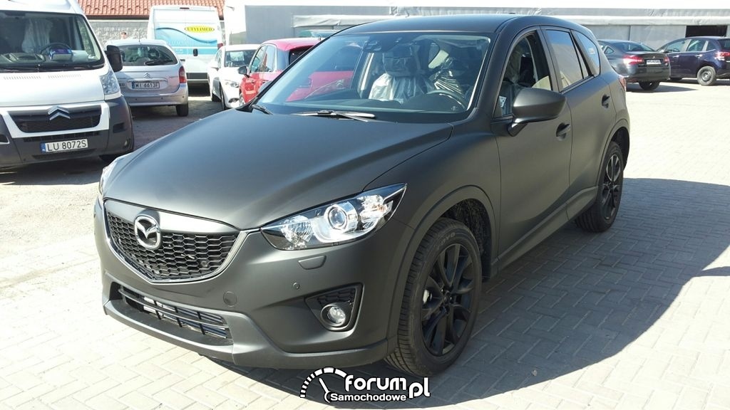 Zmiana koloru Mazda CX 5 czarny mat