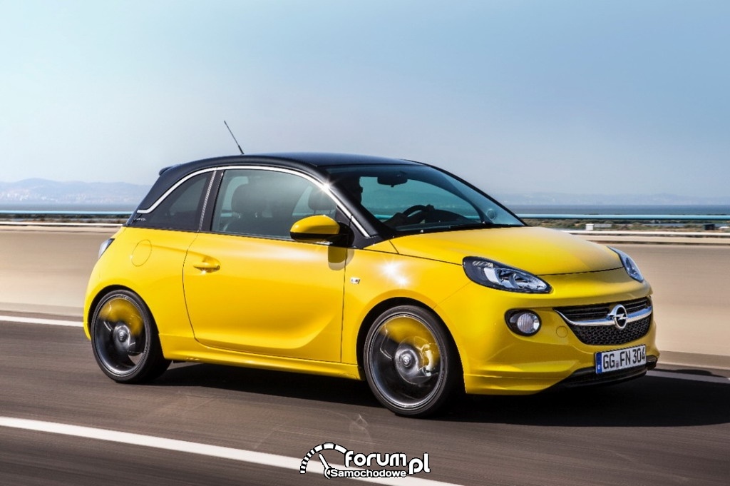 Opel ADAM SLAM z pakietem OPC, przód