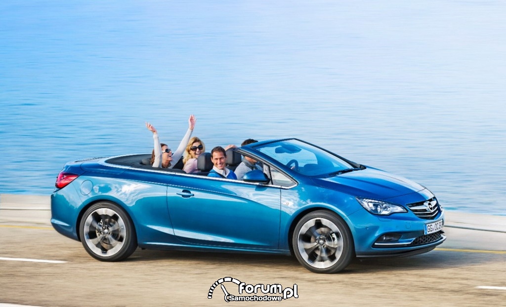 Opel Cascada - efektowny kabriolet na każdą pogodę