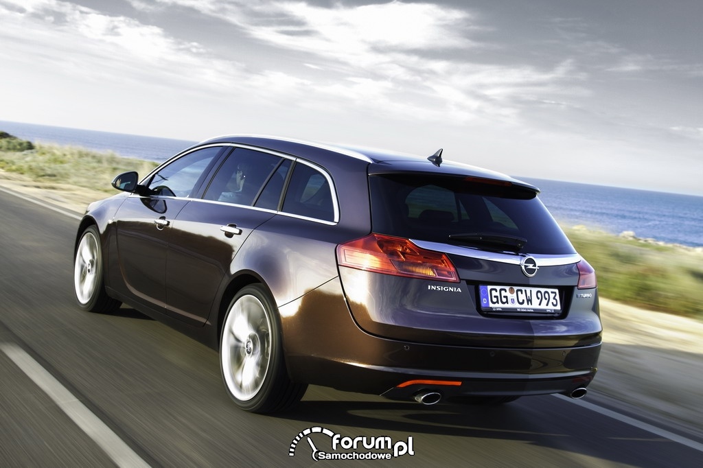 Opel Insignia Sports Tourer - widok z tyłu