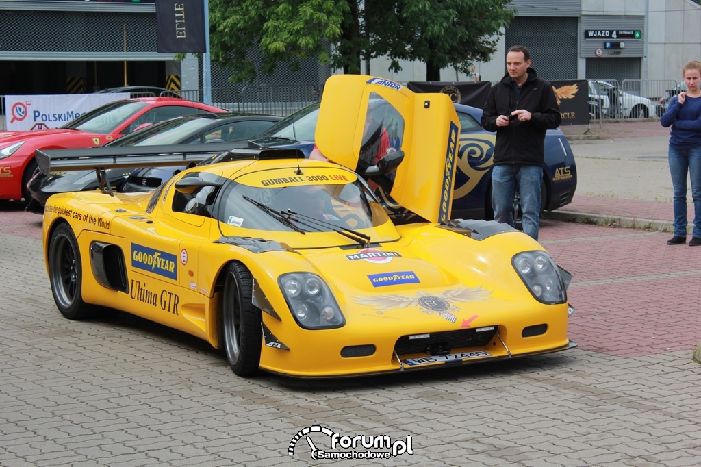 Ultima GTR za kierownicą Jerzy Dziewulski