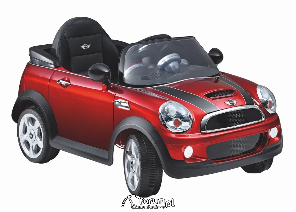 Elektryczny samochodzik MINI Cooper S Cabrio Red