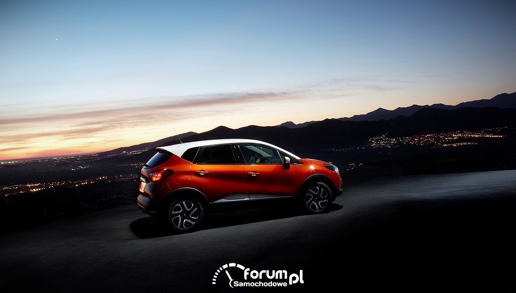 Jazda w nocy, Renault Captur