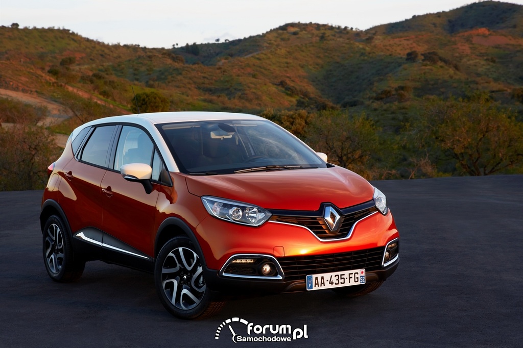 Renault Captur, przód