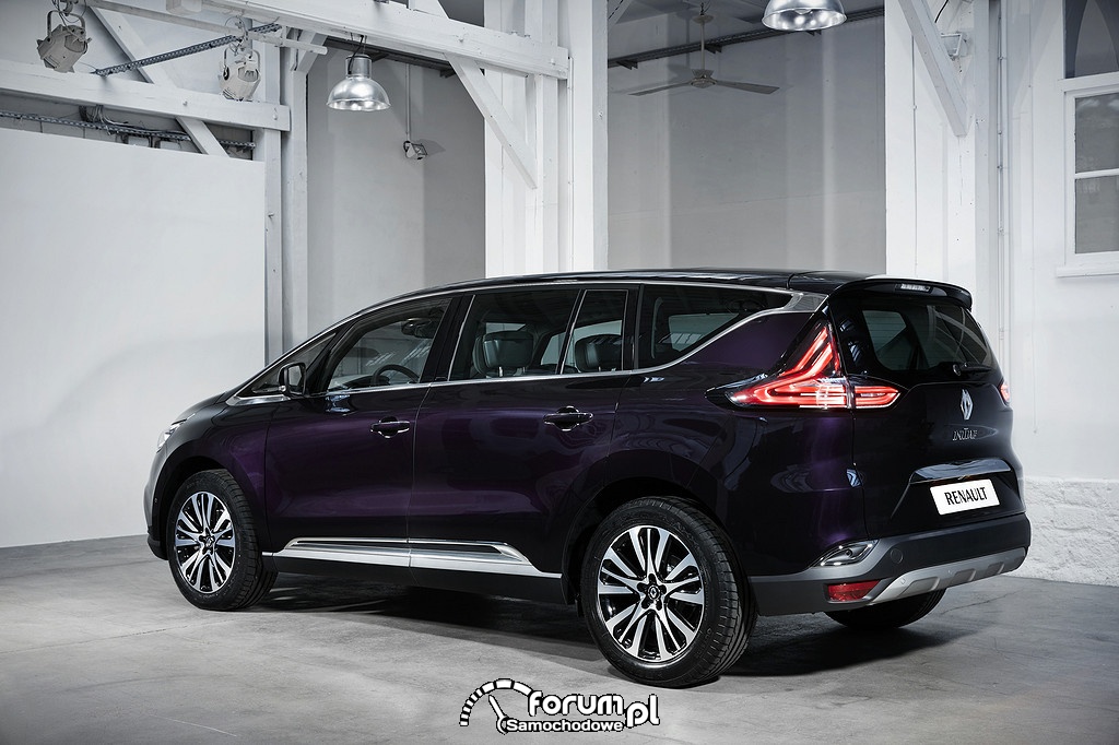 Nowy Renault Espace - Life, Zen, Initiale Paris