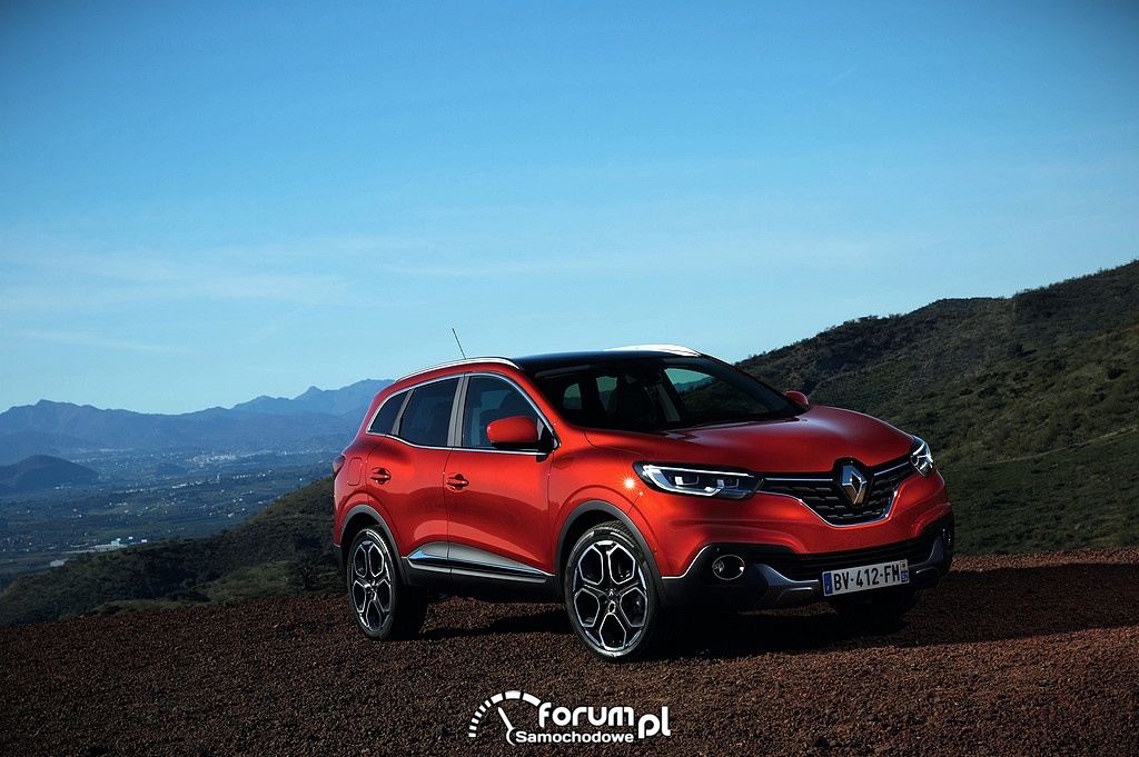 Renault Kadjar w górach