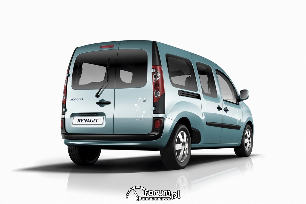 Renault Kangoo Z.E., tył