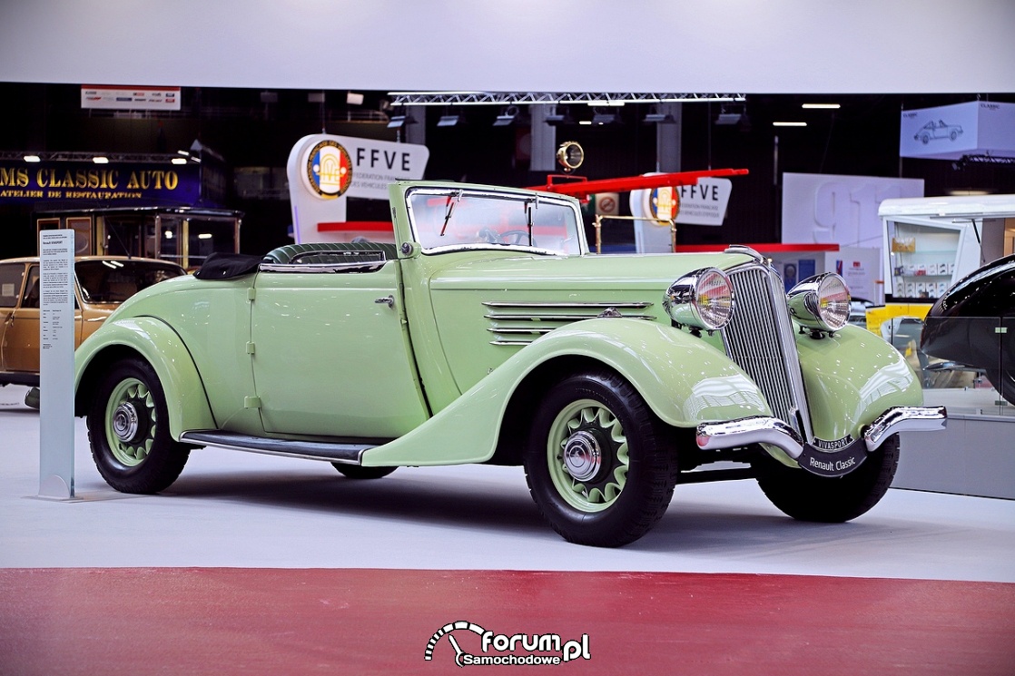 Renault VIVASPORT Cabrio, 1935 rok