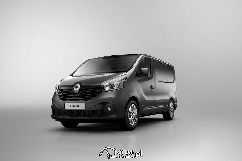 Renault Trafic 2014, nowa stylistyka zewnętrzna