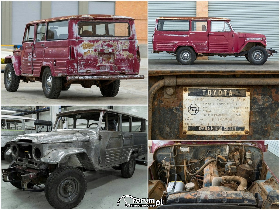 Land Cruiser FJ45LV - odrestaurowany unikat