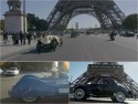 Parada samochodów zabytkowych w Paryżu