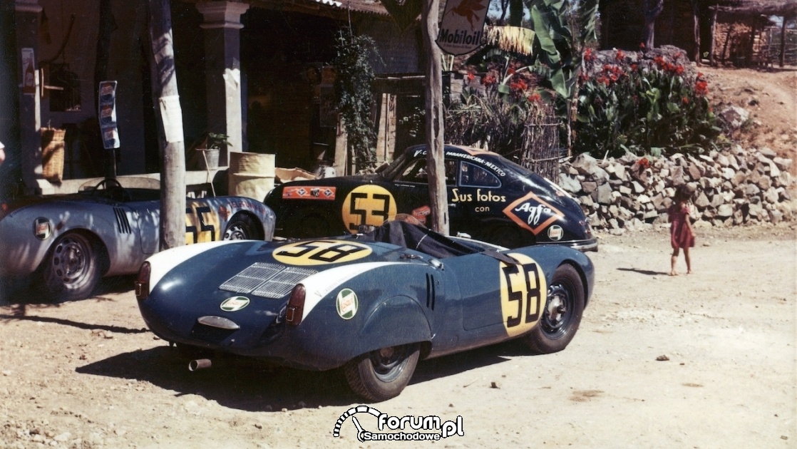 Porsche 550 spyder - Carrera Panamericana