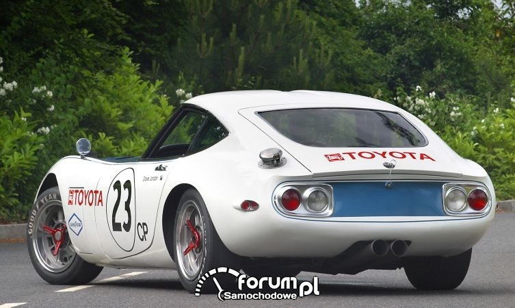 Toyota Shelby 2000GT, tył