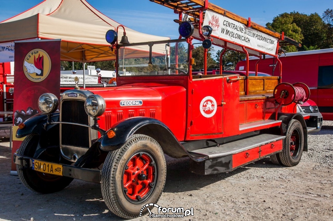 Wóz strażacki Federal z 1929 roku